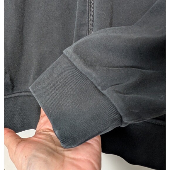 Polo Ralph Lauren Size XL Performance Zip Jacket Black Pockets Cotton Pony - Picture 7 of 12